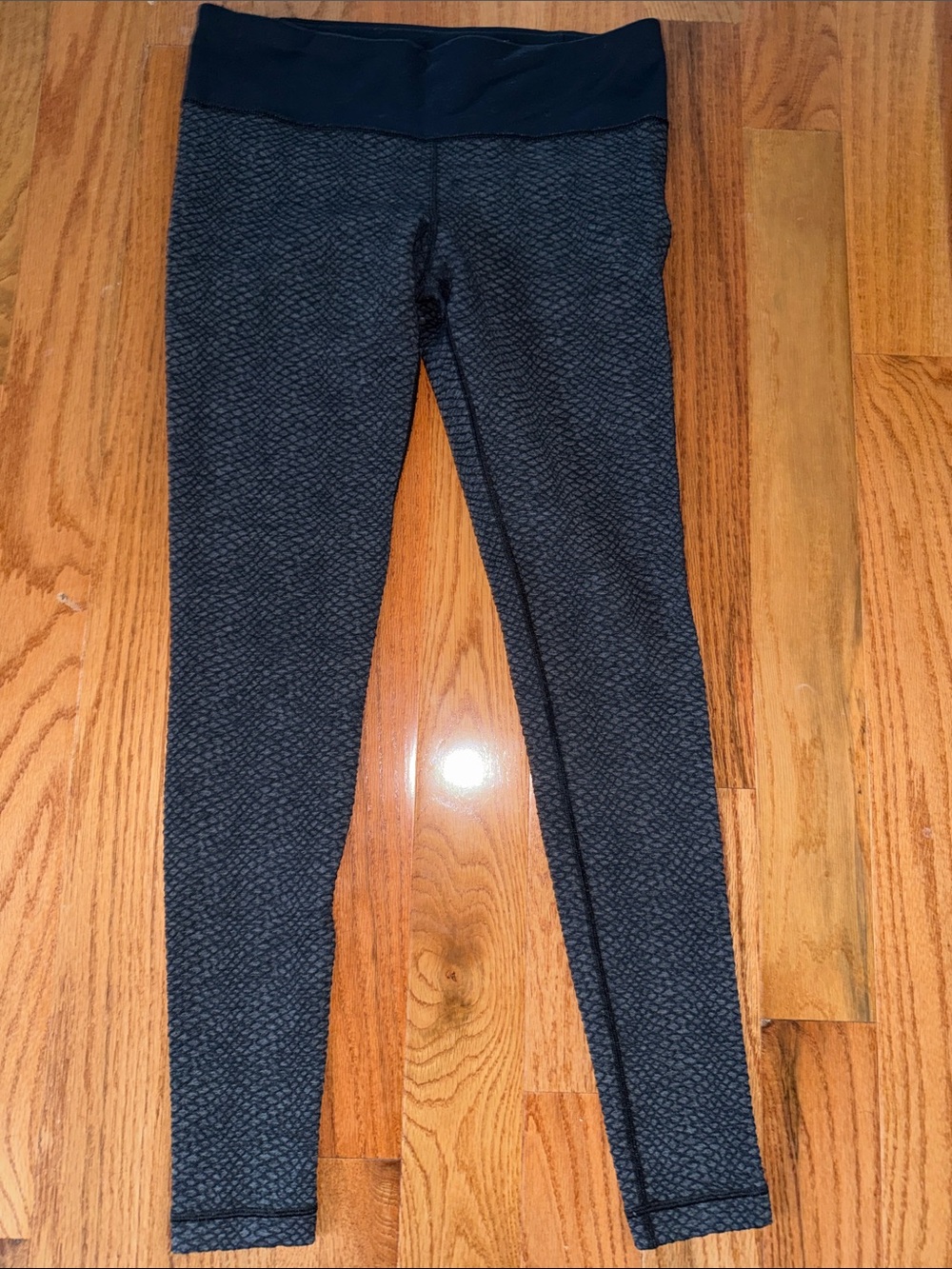 Under Armour Black Textured Leggings